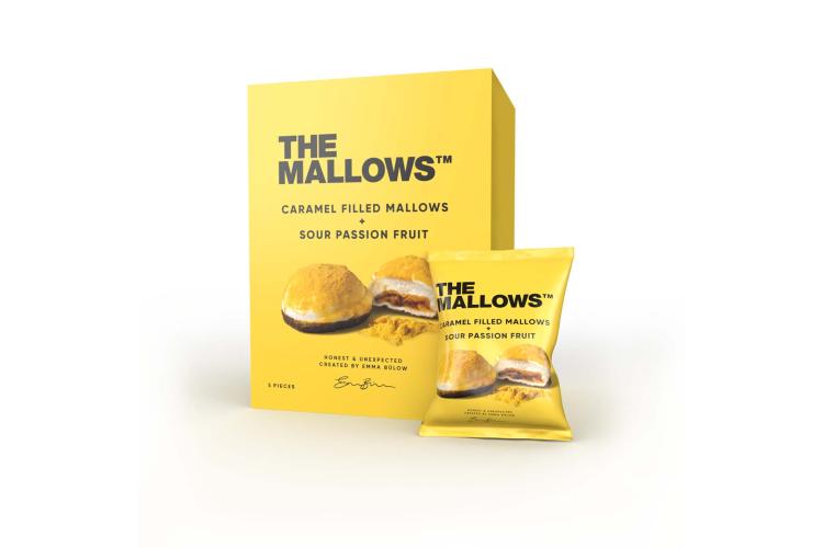 CARAMEL FILLED MALLOWS + SOUR PASSION FRUIT