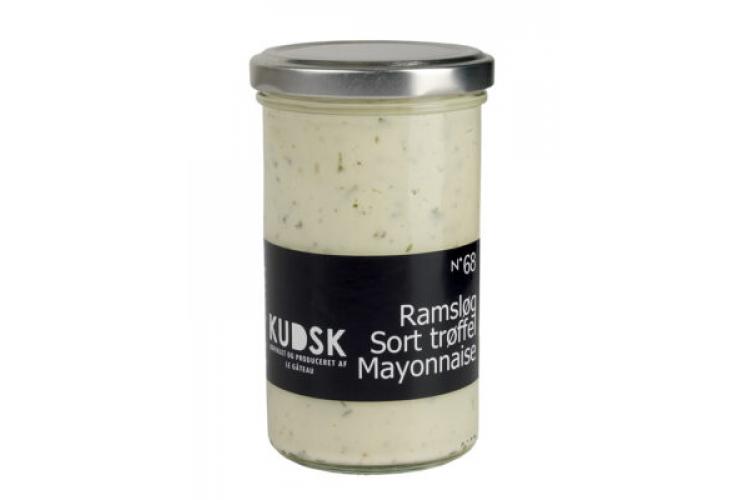 Ramsløg sort trøffel mayonnaise 